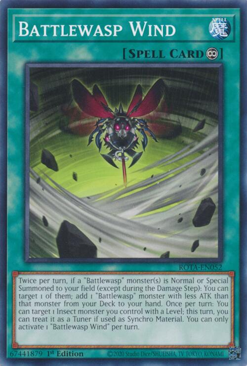 Battlewasp Wind [ROTA-EN052] Common | Good Games Adelaide SA
