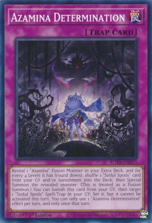 Azamina Determination [ROTA-EN073] Common | Good Games Adelaide SA