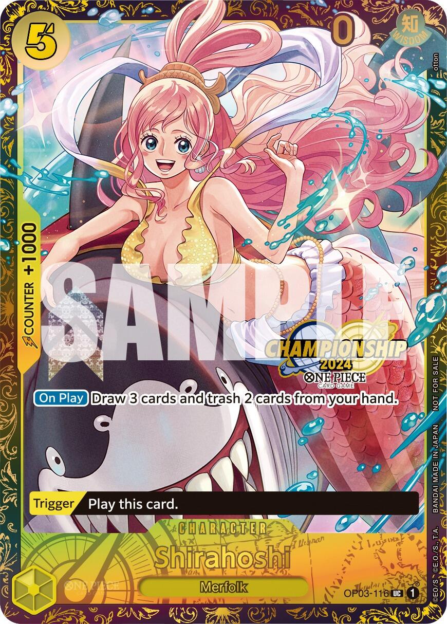 Shirahoshi (October Championship 2024 Online Regional) [One Piece Promotion Cards] | Good Games Adelaide SA