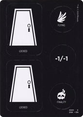 Punch Card Token (1 // 2) [Duskmourn: House of Horror Tokens] | Good Games Adelaide SA
