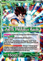 Son Goku & Vegeta // Vegito, Prodigious Fusion (BT26-060) [Ultimate Advent Prerelease Promos] | Good Games Adelaide SA