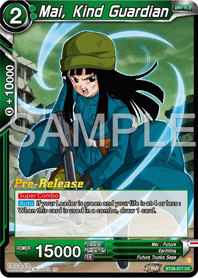 Mai, Kind Guardian (BT26-077) [Ultimate Advent Prerelease Promos] | Good Games Adelaide SA