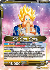 SS Son Goku // SS Son Goku & SS Son Gohan, Battling Father & Son (BT26-090) [Ultimate Advent Prerelease Promos] | Good Games Adelaide SA