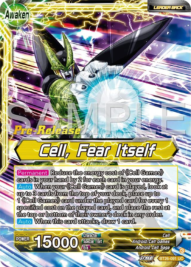 Cell // Cell, Fear Itself (BT26-091) [Ultimate Advent Prerelease Promos] | Good Games Adelaide SA