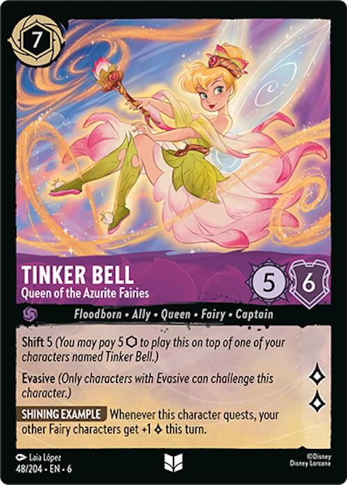 Tinker Bell - Queen of the Azurite Fairies (48/204) [Azurite Sea] | Good Games Adelaide SA