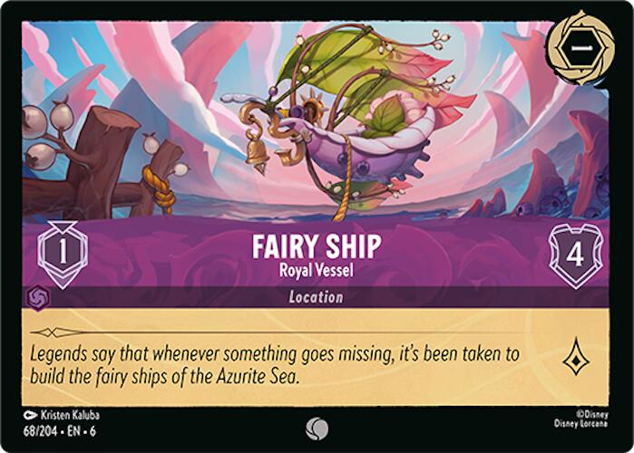 Fairy Ship - Royal Vessel (68/204) [Azurite Sea] | Good Games Adelaide SA