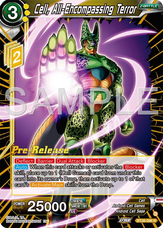 Cell, All-Encompassing Terror (BT26-096) [Ultimate Advent Prerelease Promos] | Good Games Adelaide SA