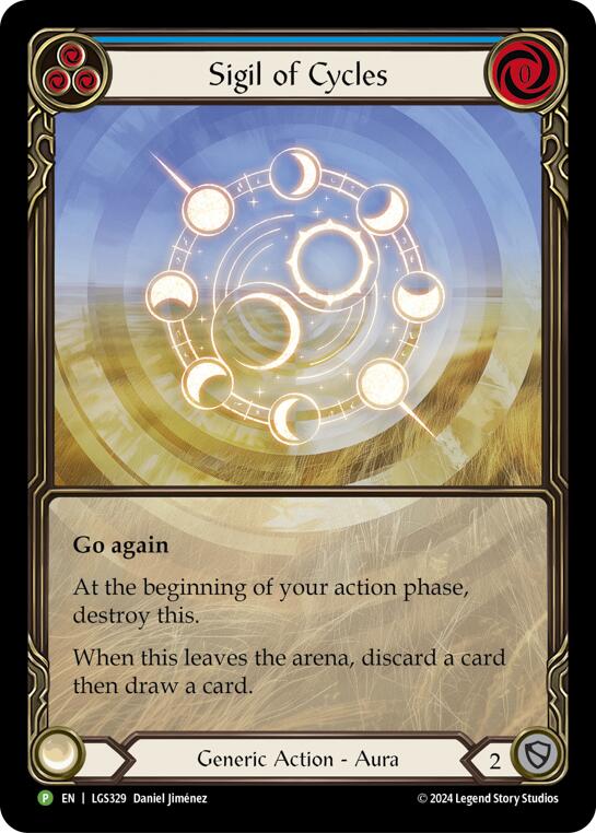 Sigil of Cycles (Extended Art) - LGS329 [LGS329] (Promo)  Rainbow Foil | Good Games Adelaide SA