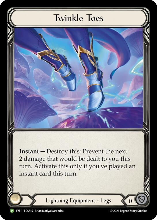 Twinkle Toes - LGS315 [LGS315] (Promo)  Rainbow Foil | Good Games Adelaide SA