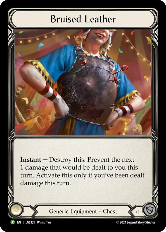 Bruised Leather - LGS321 [LGS321] (Promo)  Rainbow Foil | Good Games Adelaide SA