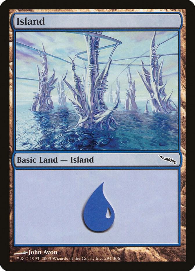 Island 294 (Mirrodin)  - Foil | Good Games Adelaide SA