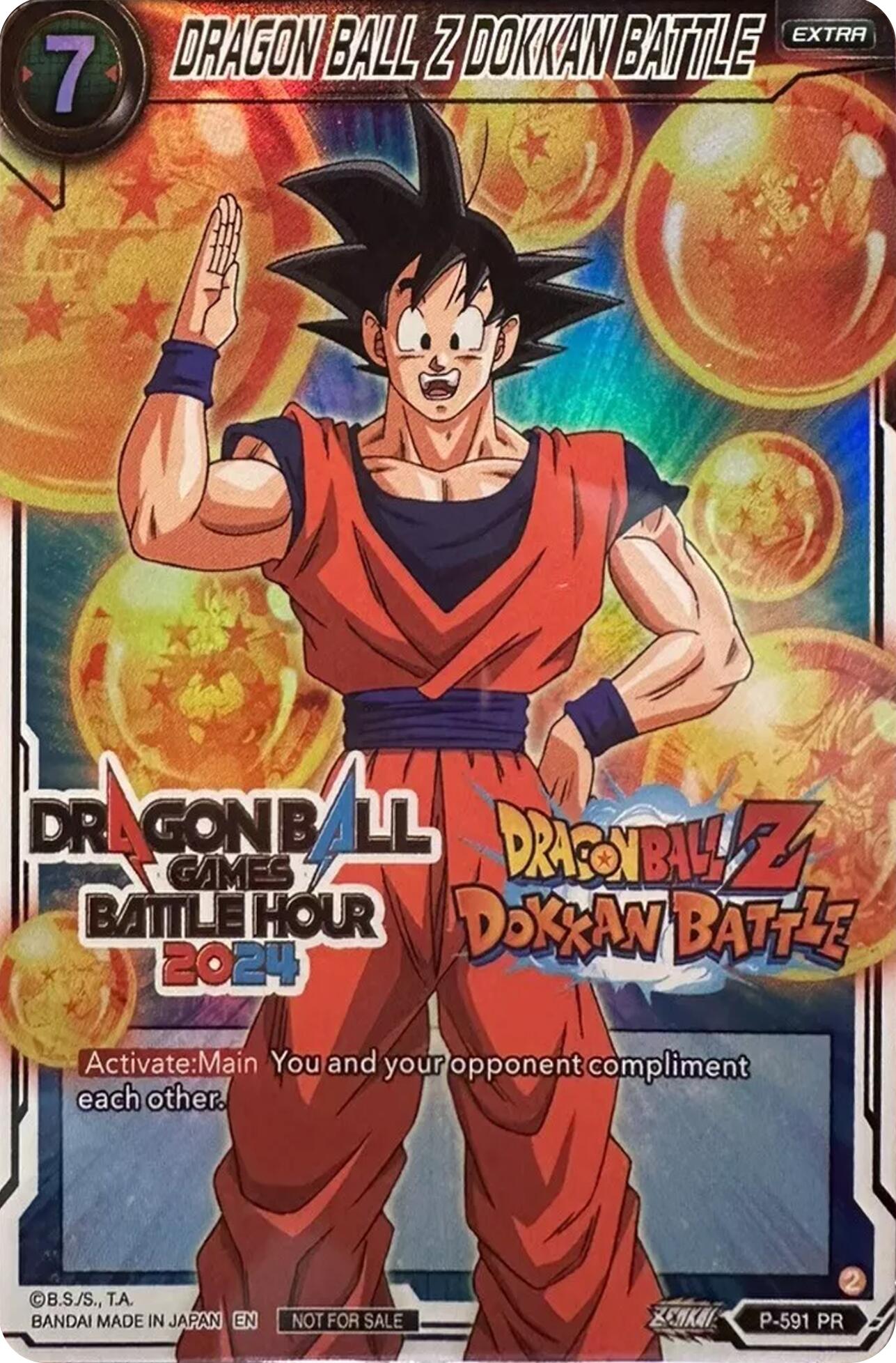 DRAGON BALL Z DOKKAN BATTLE (Dragon Ball Games Battle Hour 2024 Promo Card Set) (P-591) [Promotion Cards] | Good Games Adelaide SA