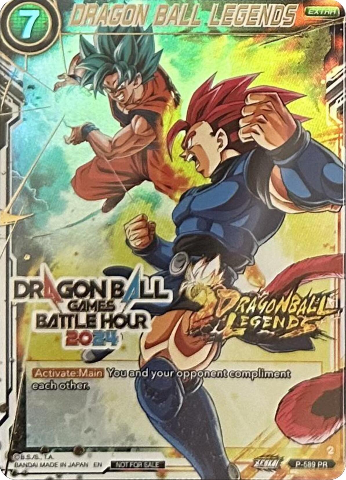 DRAGON BALL LEGENDS (Dragon Ball Games Battle Hour 2024 Promo Card Set) (P-589) [Promotion Cards] | Good Games Adelaide SA