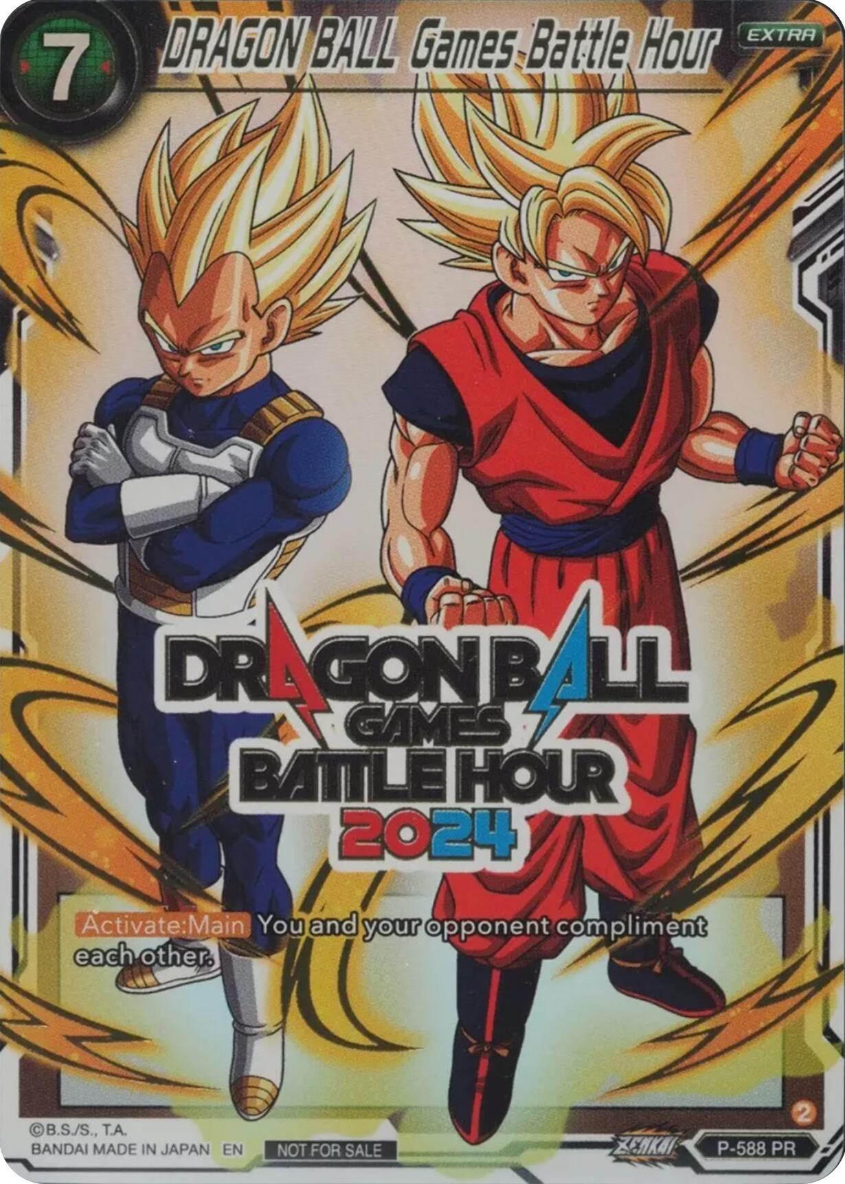 DRAGON BALL Games Battle Hour (Dragon Ball Games Battle Hour 2024 Promo Card Set) (P-588) [Promotion Cards] | Good Games Adelaide SA