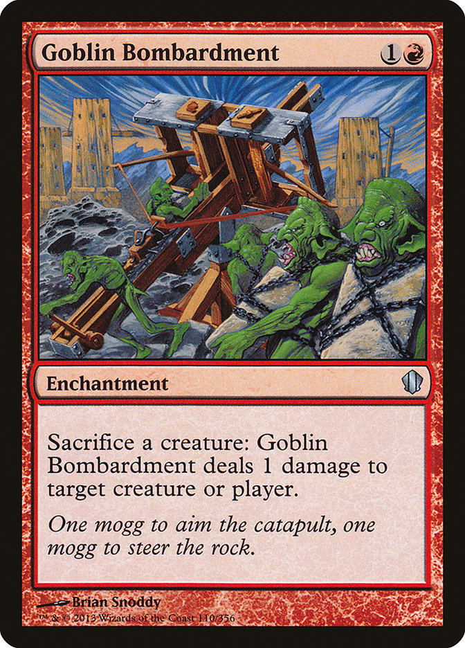 Goblin Bombardment [Commander 2013] | Good Games Adelaide SA