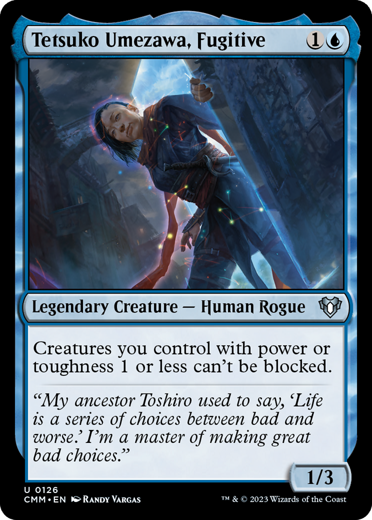 Tetsuko Umezawa, Fugitive [Commander Masters] | Good Games Adelaide SA