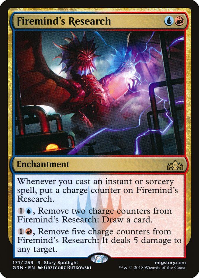 Firemind's Research 171 (Guilds of Ravnica)  - Foil | Good Games Adelaide SA