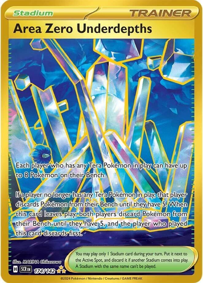 Area Zero Underdepths 174/142 (SV07: Stellar Crown)  - Holofoil | Good Games Adelaide SA