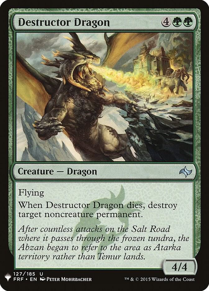 Destructor Dragon 127 (The List Reprints)  | Good Games Adelaide SA