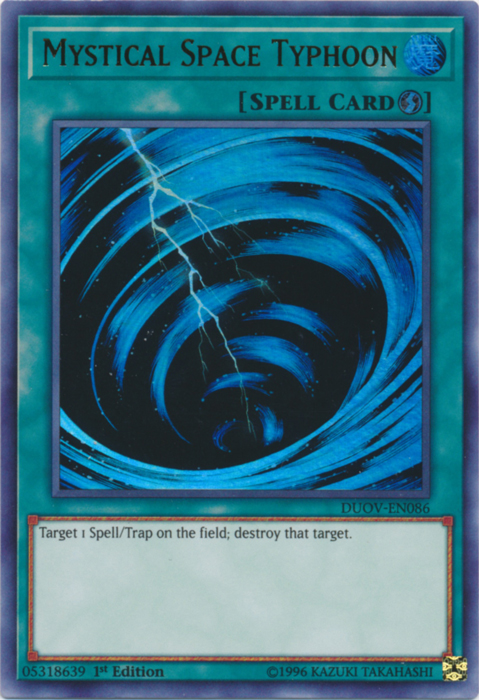 Mystical Space Typhoon [DUOV-EN086] Ultra Rare | Good Games Adelaide SA