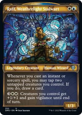 Raff Weatherlight Stalwart Textured Foil 352 (Dominaria United)  - Foil | Good Games Adelaide SA