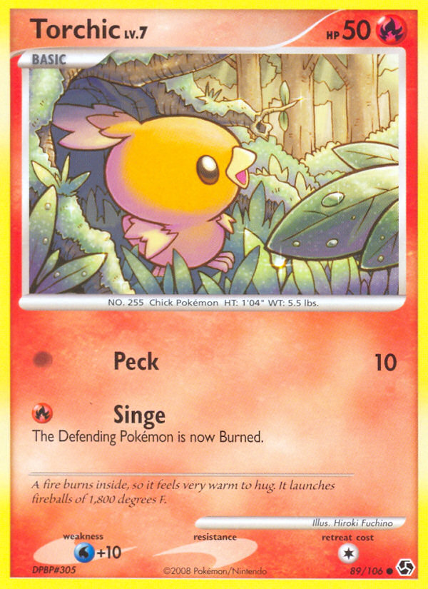 Torchic (89/106) [Diamond & Pearl: Great Encounters] | Good Games Adelaide SA