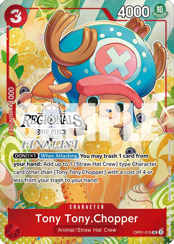 Tony Tony.Chopper (Online Regional 2024 Vol. 3) [Finalist] [One Piece Promotion Cards] | Good Games Adelaide SA