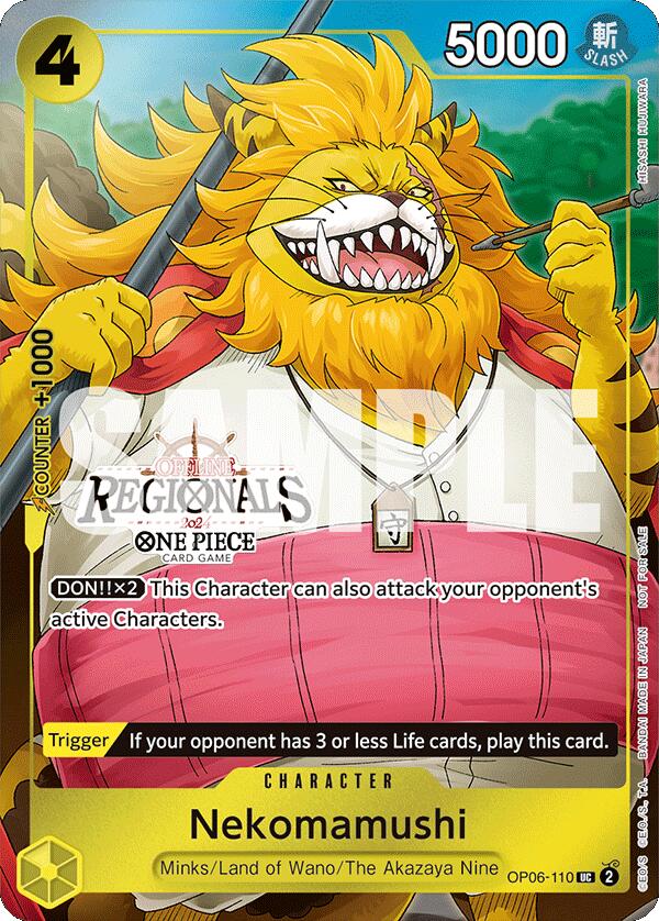 Nekomamushi (Offline Regional 2024 Vol. 3) [One Piece Promotion Cards] | Good Games Adelaide SA