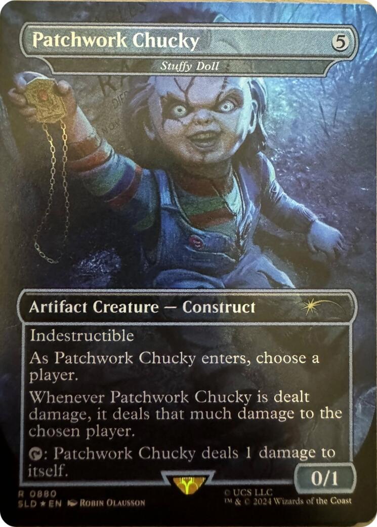 Patchwork Chucky - Stuffy Doll [Secret Lair Drop Series] | Good Games Adelaide SA