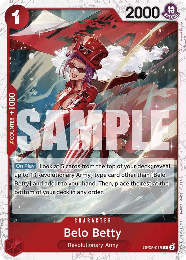 Belo Betty (Alternate Art) [Extra Booster: Memorial Collection] | Good Games Adelaide SA