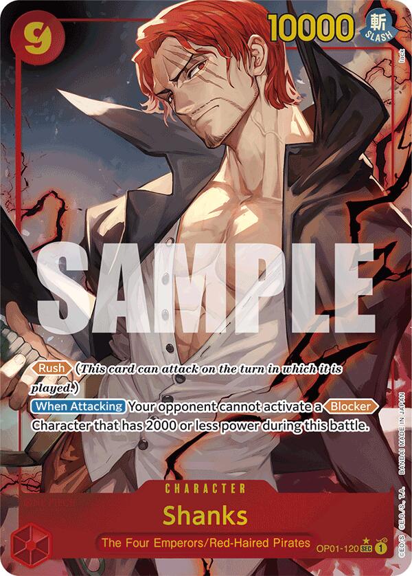 Shanks (Alternate Art) [Extra Booster: Memorial Collection] | Good Games Adelaide SA