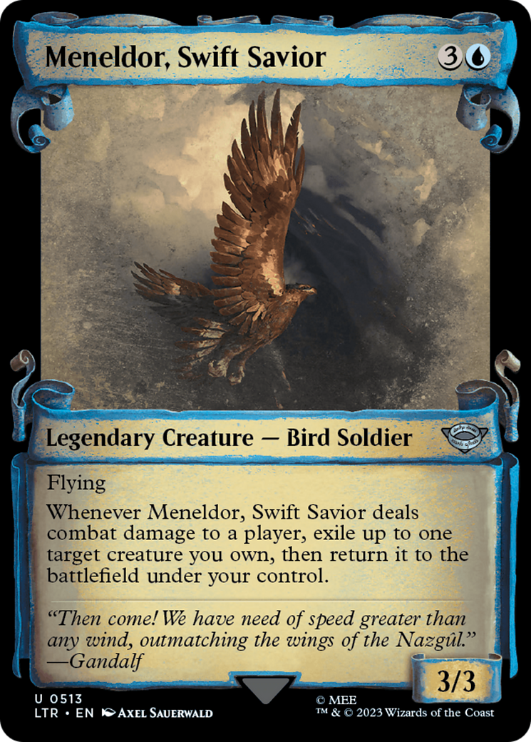 Meneldor, Swift Savior [The Lord of the Rings: Tales of Middle-Earth Showcase Scrolls] | Good Games Adelaide SA