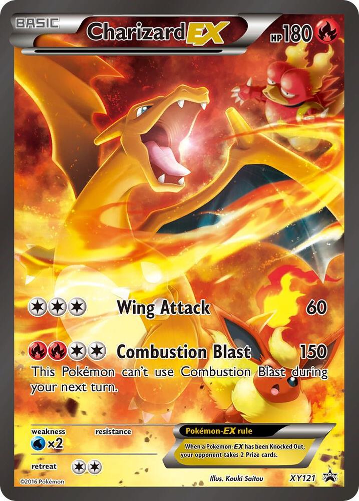 Charizard EX XY121 (XY Promos)  - Holofoil | Good Games Adelaide SA