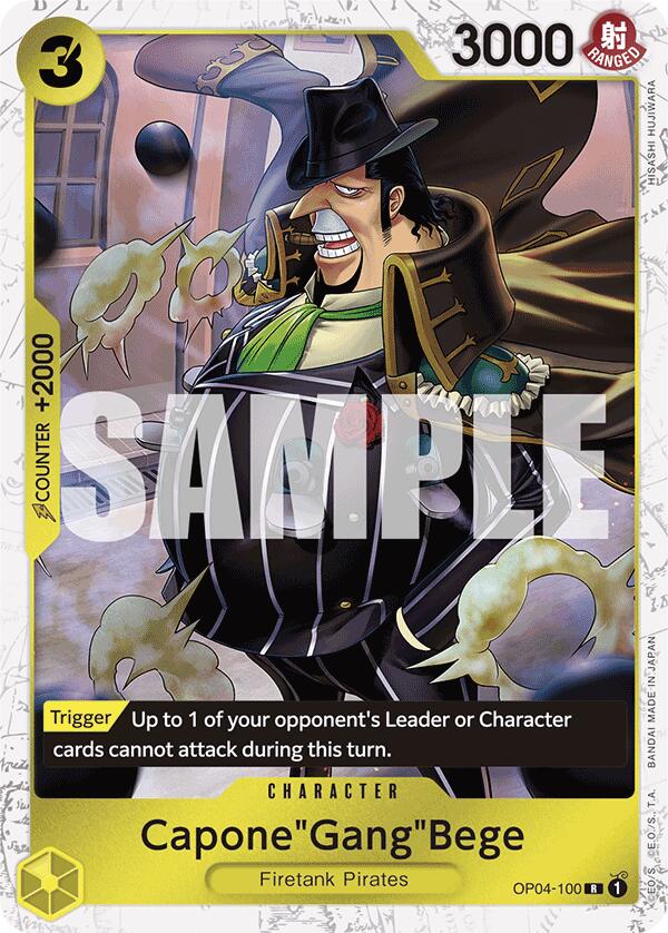 Capone"Gang"Bege (Alternate Art) (HISASHI HUJIWARA) [Extra Booster: Memorial Collection] | Good Games Adelaide SA