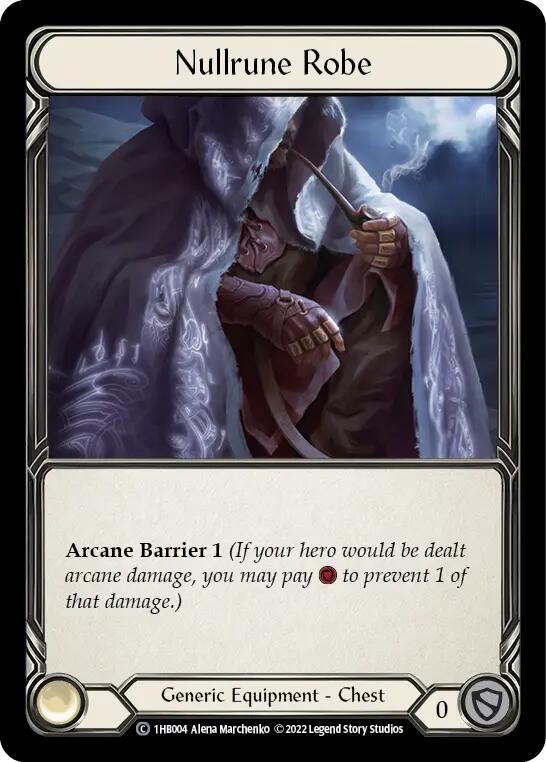 Nullrune Robe [1HB004] (History Pack 1 Bravo Blitz Deck) | Good Games Adelaide SA