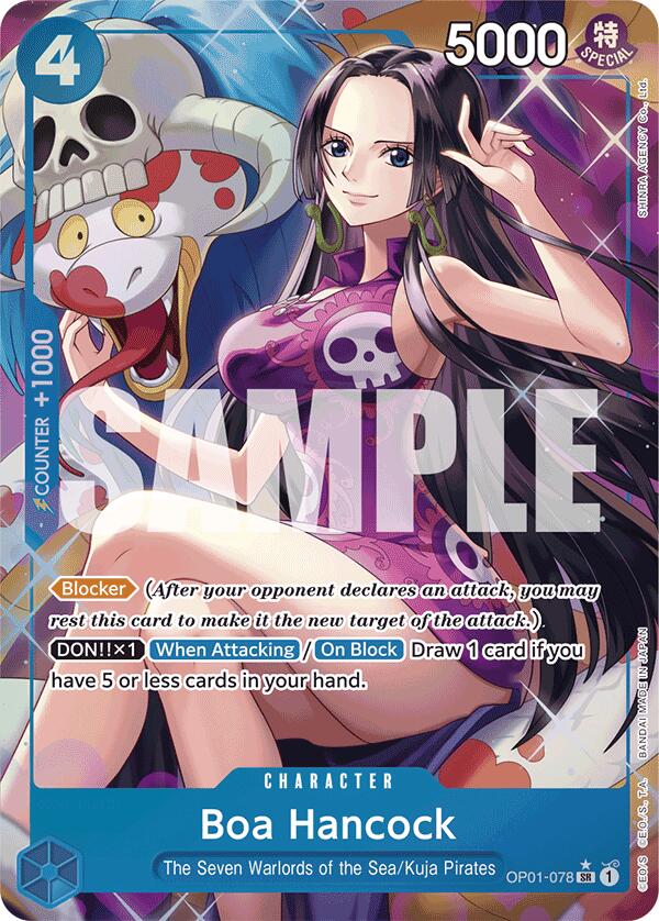 Boa Hancock (Alternate Art) [Extra Booster: Memorial Collection] | Good Games Adelaide SA