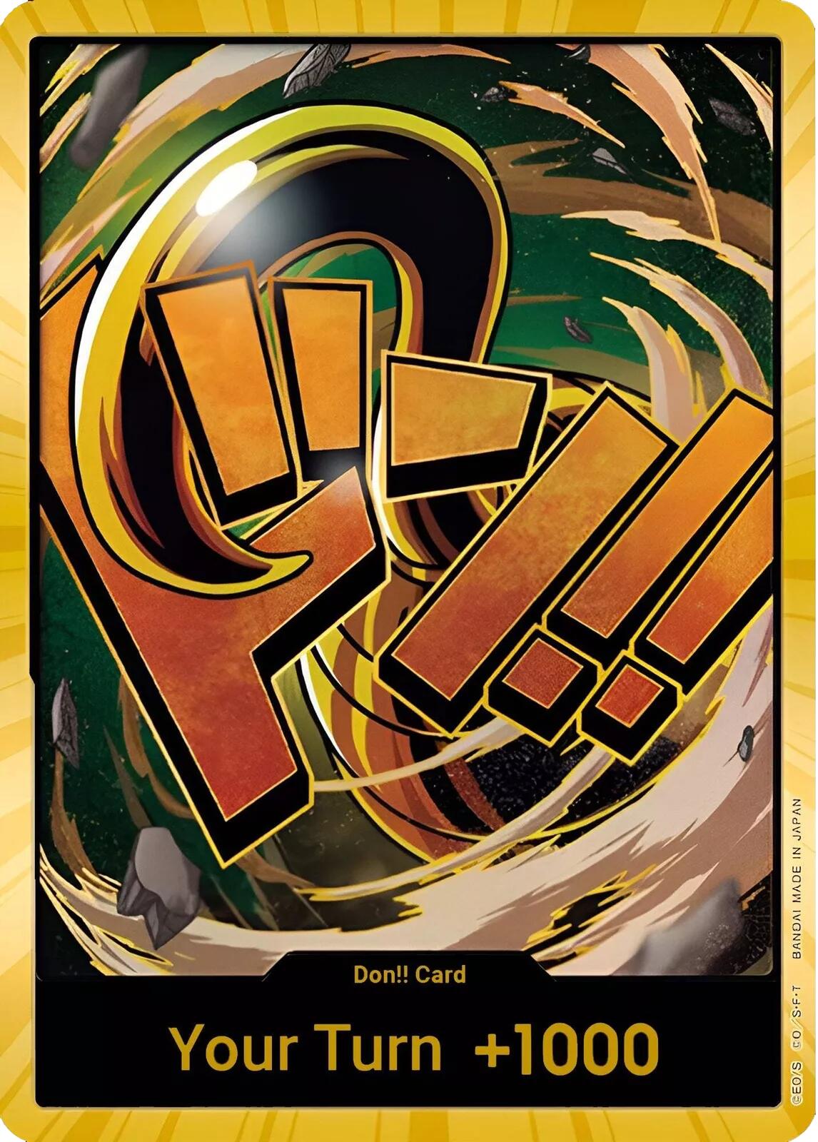 DON!! Card (Crocodile) [Extra Booster: Memorial Collection] | Good Games Adelaide SA