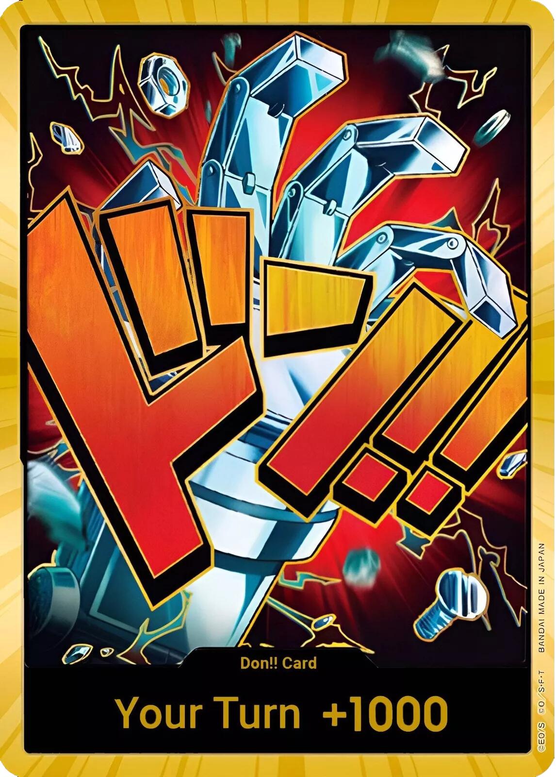 DON!! Card (Eustass "Captain" Kid) [Extra Booster: Memorial Collection] | Good Games Adelaide SA