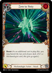 Zero to Sixty (Red) [AIO012] (Armory Deck: Dash) | Good Games Adelaide SA