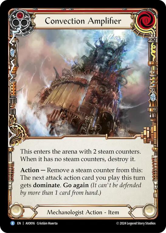 Convection Amplifier (Red) [AIO016] (Armory Deck: Dash) | Good Games Adelaide SA