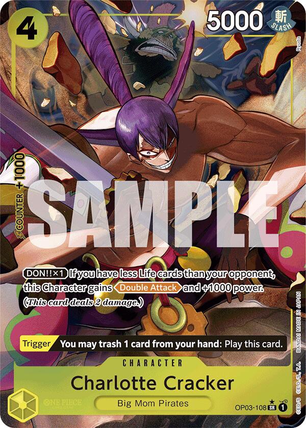 Charlotte Cracker (Alternate Art) [Extra Booster: Memorial Collection] | Good Games Adelaide SA