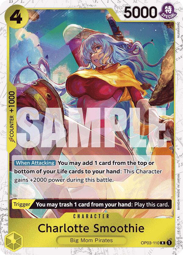 Charlotte Smoothie (Alternate Art) (Hashimoto Q) [Extra Booster: Memorial Collection] | Good Games Adelaide SA