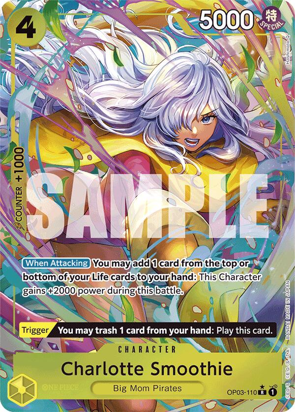 Charlotte Smoothie (Alternate Art) (NIJIMAARC) [Extra Booster: Memorial Collection] | Good Games Adelaide SA