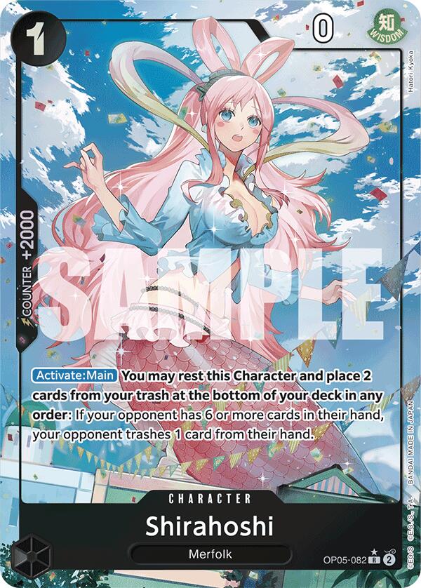 Shirahoshi (Alternate Art) (Pisuke) [Extra Booster: Memorial Collection] | Good Games Adelaide SA
