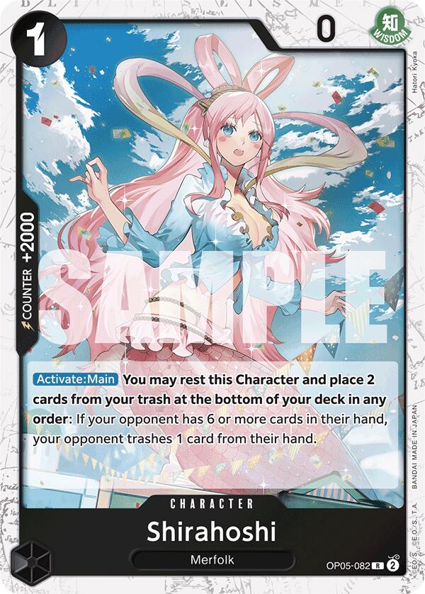 Shirahoshi (Alternate Art) (Hatori Kyoka) [Extra Booster: Memorial Collection] | Good Games Adelaide SA