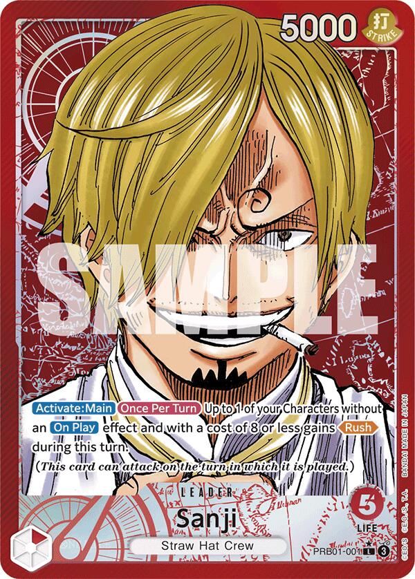 Sanji (Alternate Art) [Extra Booster: Memorial Collection] | Good Games Adelaide SA