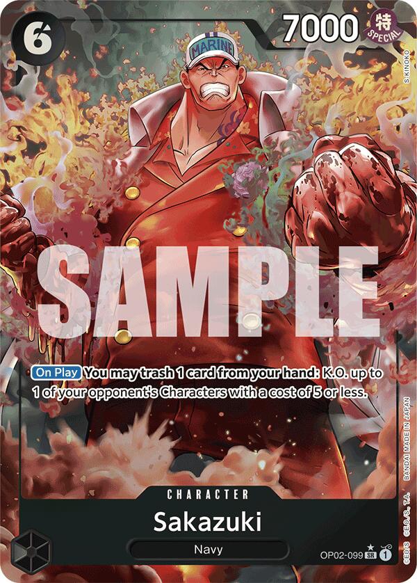 Sakazuki (Alternate Art) [Extra Booster: Memorial Collection] | Good Games Adelaide SA