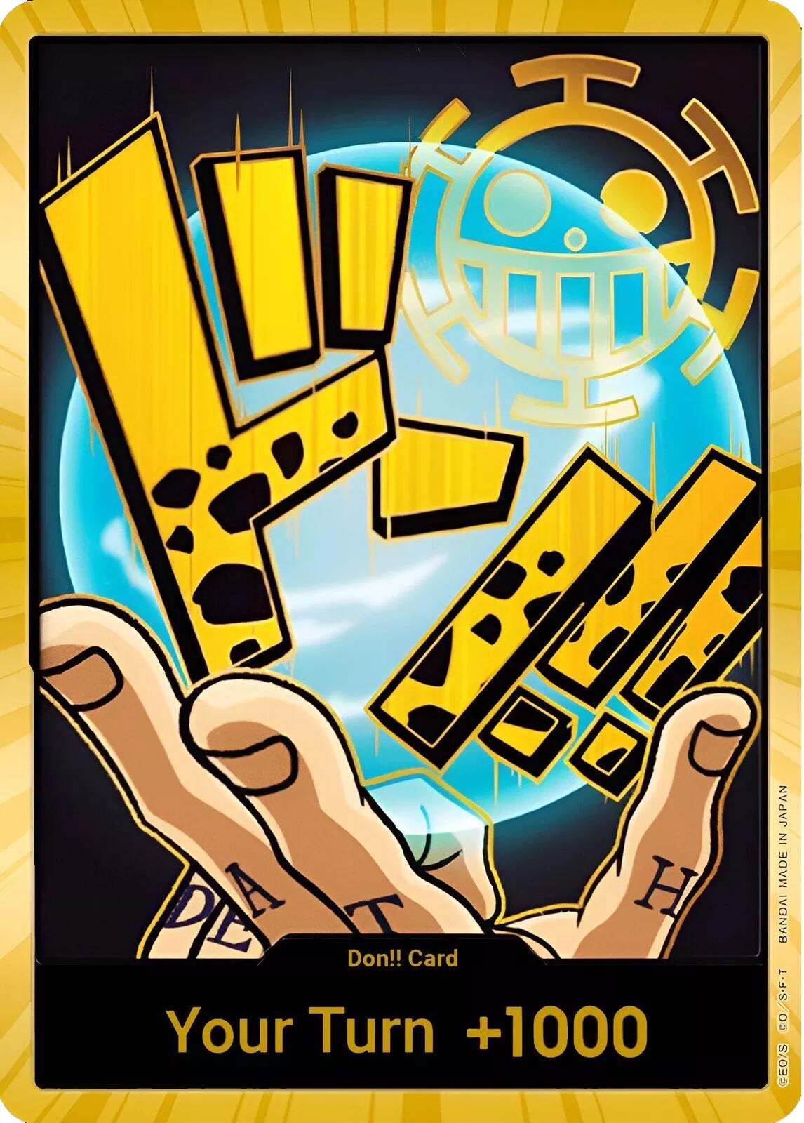 DON!! Card (Trafalgar Law) [Extra Booster: Memorial Collection] | Good Games Adelaide SA