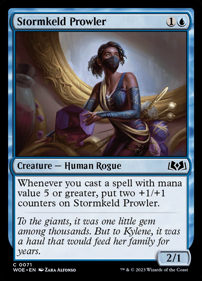 Stormkeld Prowler 71 (Wilds of Eldraine)  - Foil | Good Games Adelaide SA