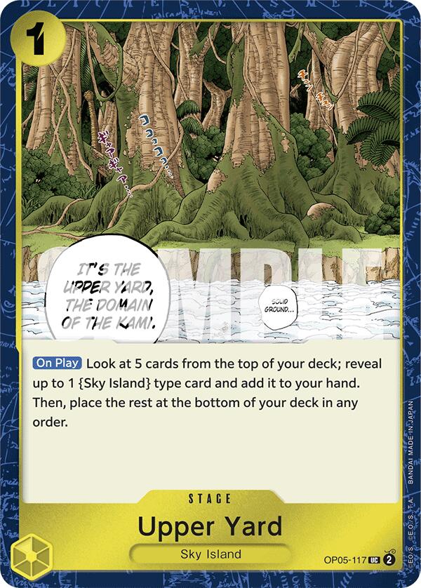 Upper Yard (Alternate Art) [Extra Booster: Memorial Collection] | Good Games Adelaide SA